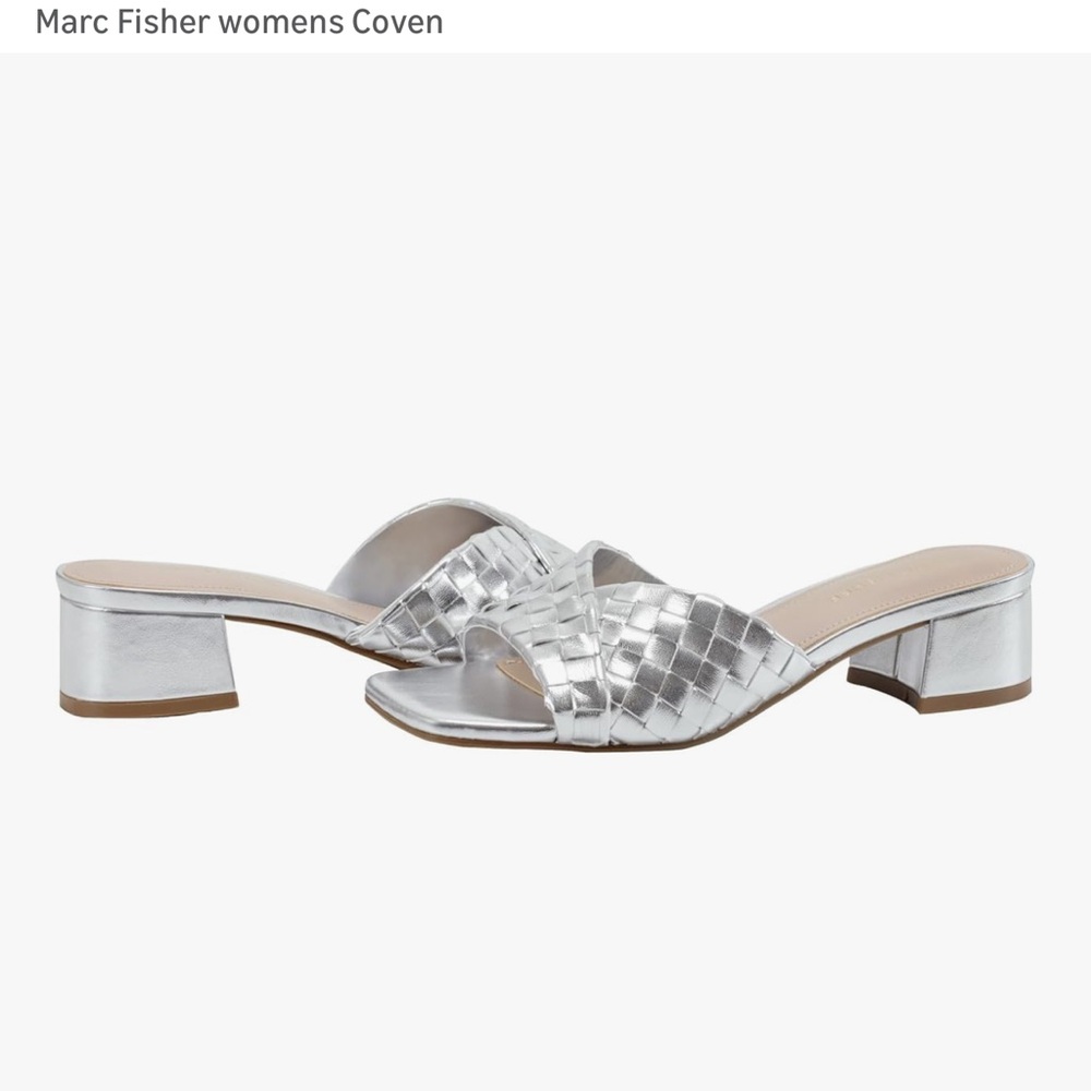 Women's Silver Coven Heeled Sandal Size 6
